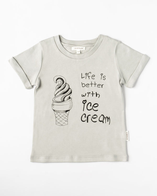 Organicline Boys Ice Cream T-shirt